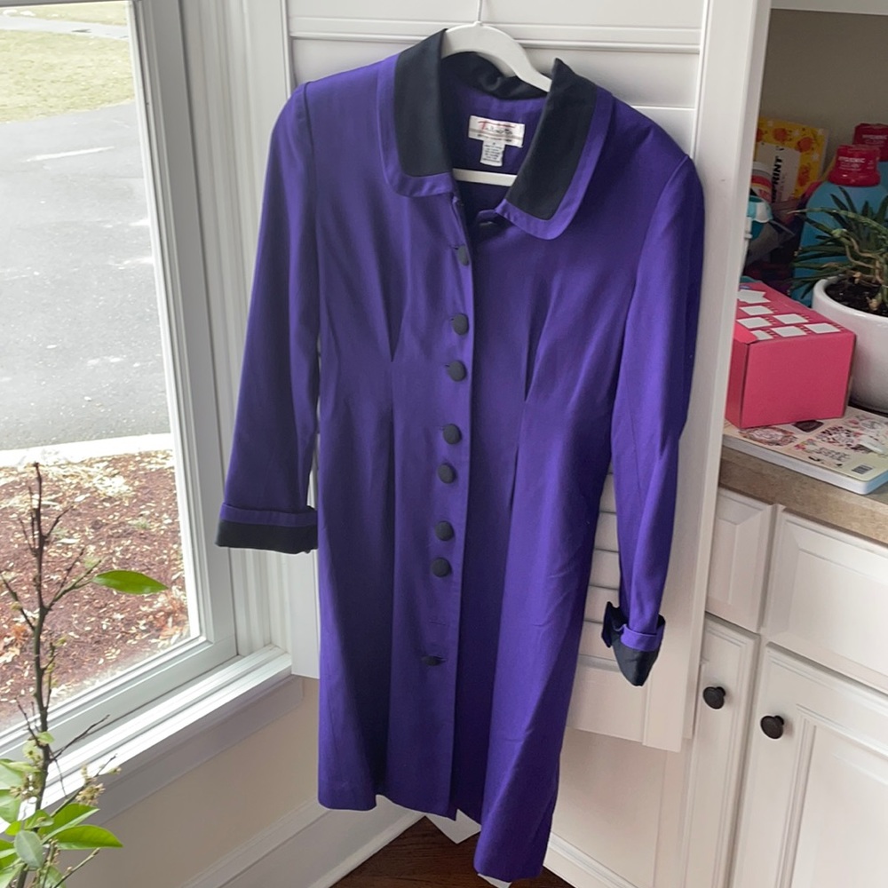 Vintage Talbots Pea Coat- Take me back to the 80s